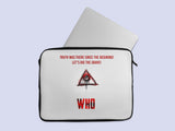 Who Movie Minimal Laptop Sleeve